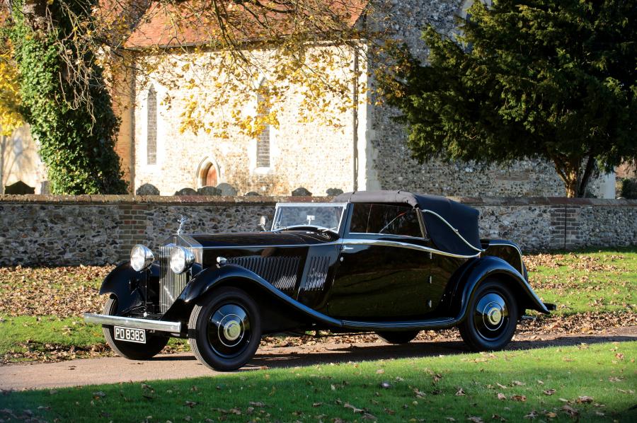  Rolls-Royce 20/25 HP Drophead Coupe by Barker 1933 года  (фото 1 из 13)